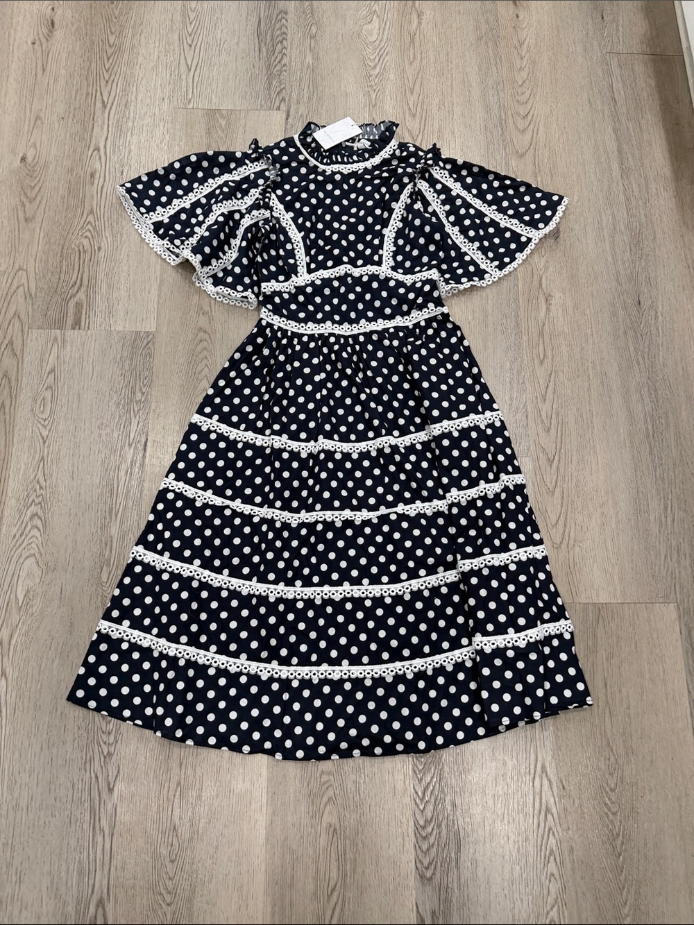 Prosperina polka dot dress